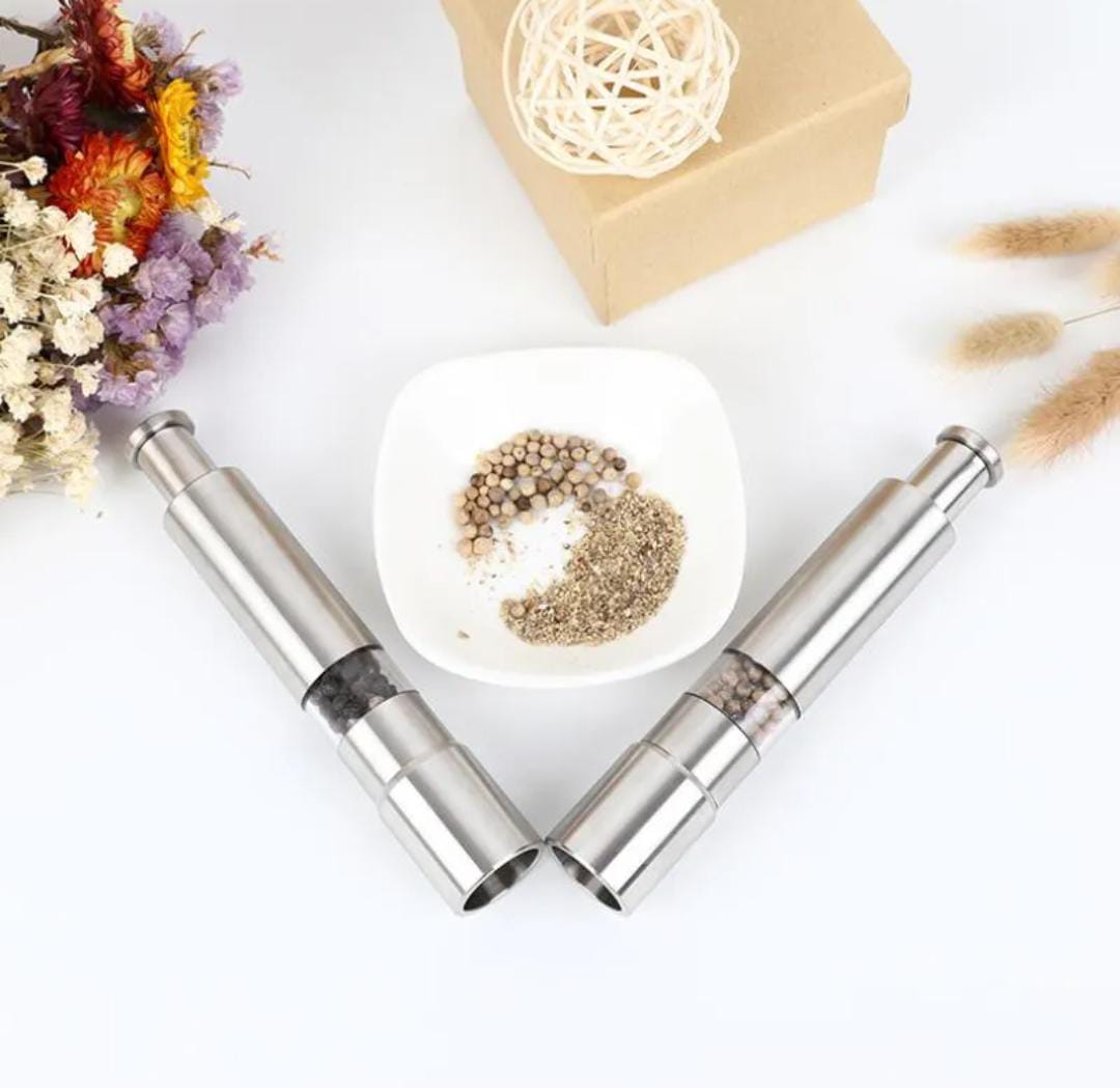 pepper grinder Hand Crusher Muller for Spices Seasoning & Herbs thumb Press Manual Stainless steel and Multi Functional, Kitchen Tools