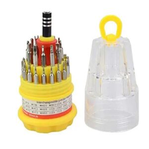 Jackly 31 in 1 - Universal Magnetic Screw Driver Tool Kit - Multicolour