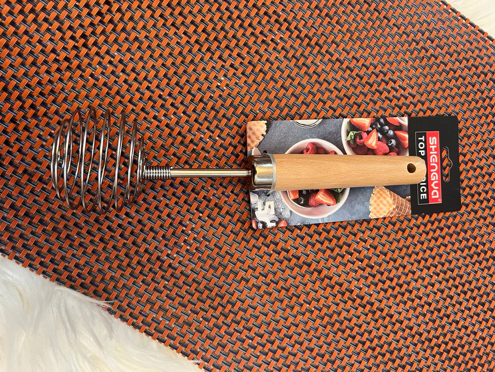 Shengya Top Choice Stainless Steel Egg Beater Whisk With Wooden Handle 1135 (no reviews yet)