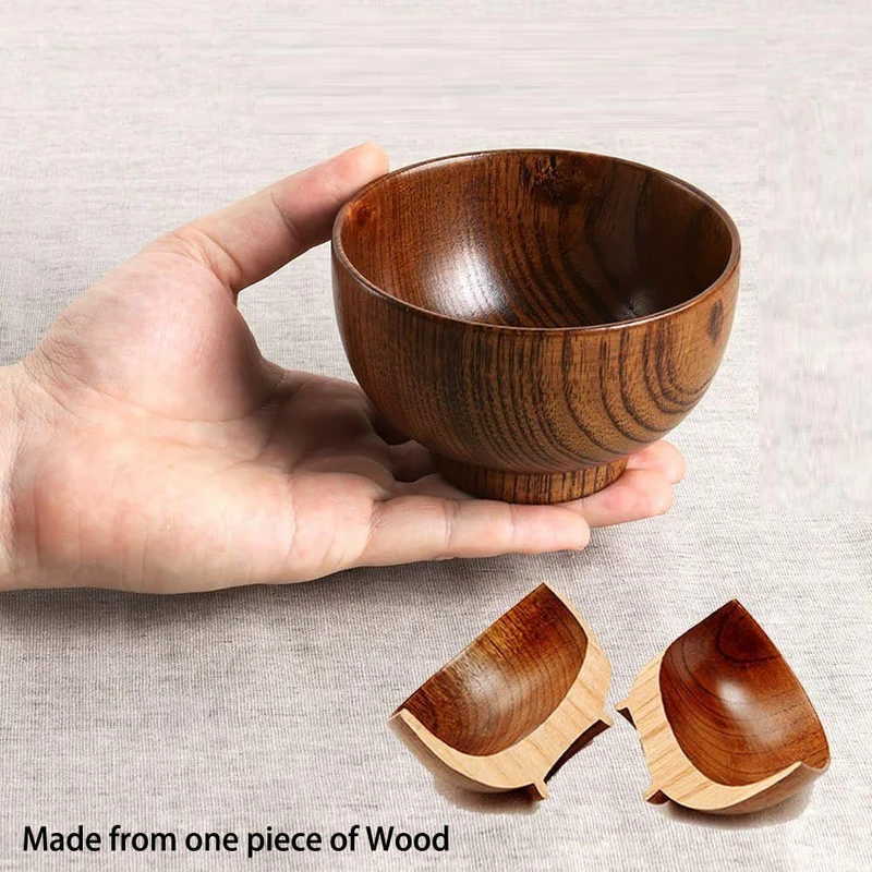Multipurposed Wooden Serving Bowl